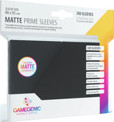 Gamegenic - Micas Matte Prime Black c/100 - Gamesmart